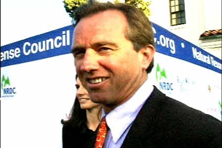 Robert Kennedy Jr. spoke in May of 2004 at the NRDC event EARTH TO LA