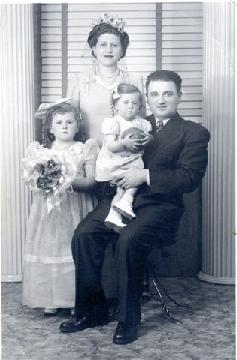 My great-grandmother and her family