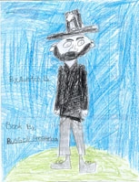 Portrait of Abraham Lincoln by Austin  (I drew it)