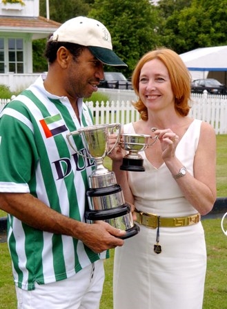 Louise Burfitt-Dons with Act Against Bullying cup (www.actagainstbullying.com/AAB%20Cup.jpg)