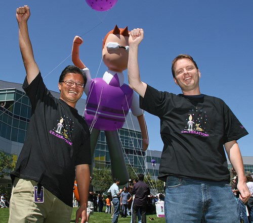Yang and Filo launching new Yahoo! Mail (Yahoo! Images)