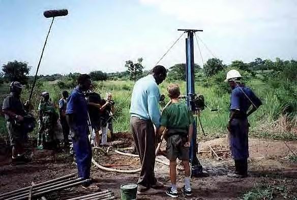 Building of the First Water Well (Yahoo Images)