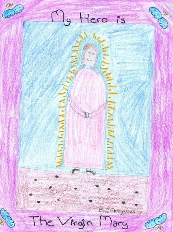 Virgin Mary (Drew it)