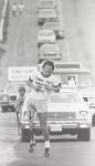 Terry Fox running on the Marathon of Hope (www.collectionscanada.gc.ca)