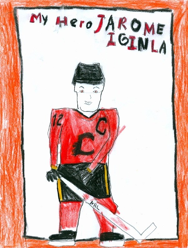 Jarome Iginla (I drew it)