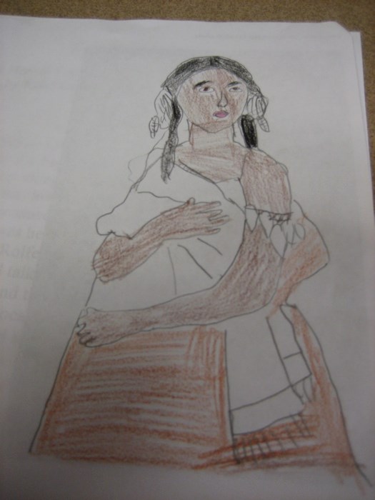 Pocahontas (drew it myself)