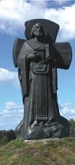 Monument to Kirill Turovsky in the town of Turov (gomeltour.com/en/Cities/Turov)