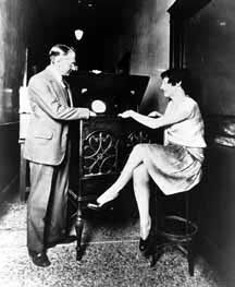 A 1930 demonstration of electronic television
