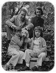Ogden with his wife and children (doollee.com)