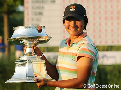 Yani Tseng won the champion in LPGA in 2008. (http://1111tc1111.blogspot.com/2009/03/blog-post_31.html)
