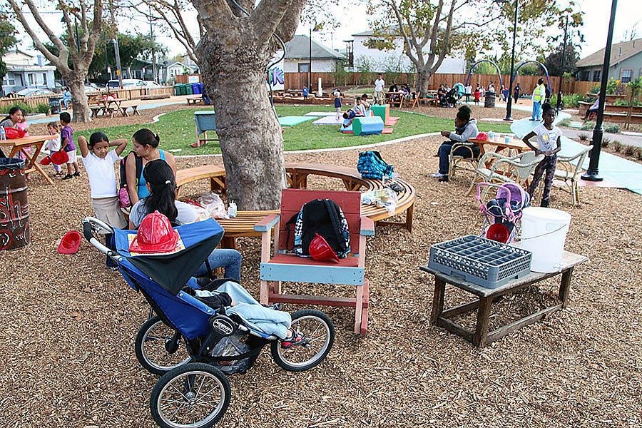 This area in Richmond, Calif., was once ridden with hypodermic needles and gin bottles. Now Pogo Park is an oasis of calm and possibility. (photo: courtesy of Pogo Park)