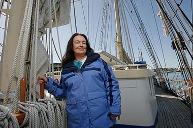 Mary Crowley’s project wants to enlist fishing vessels to help attack the mass of floating plastic garbage known as the North Pacific Trash Gyre.