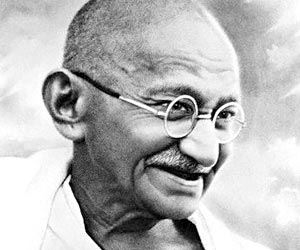 Mahatma Gandhi (http://www.gettyimages.com/detail/news-photo/india (Dinodia Photos))