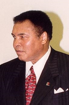 A recent picture of Muhammad Ali