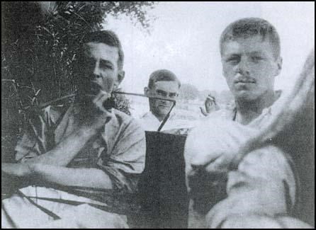 C.S. Lewis with Earnest Moore in 1917 (Spartacus Educational ())