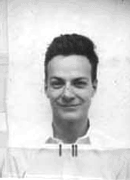 Richard Feynman's Los Alamos ID badge photo (LOC)