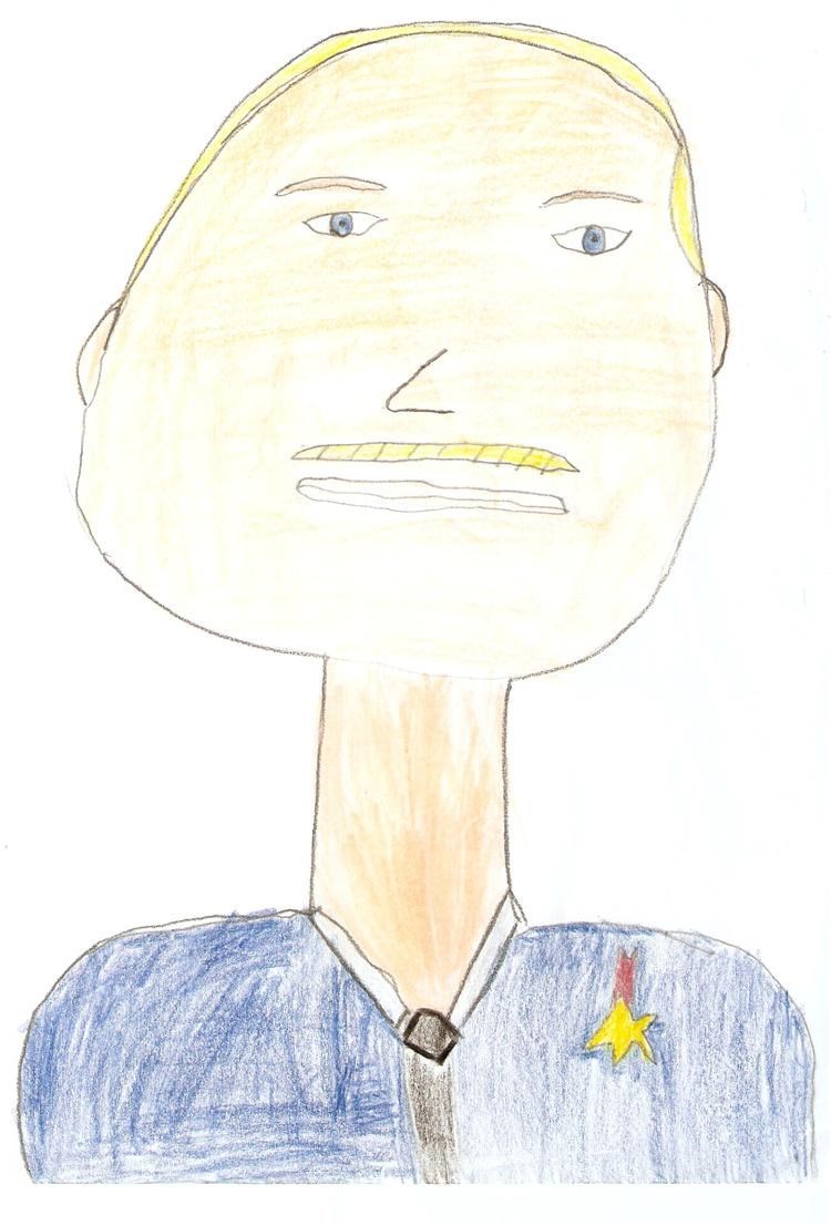 A portrait of Billy Bishop (I drew it (I did))