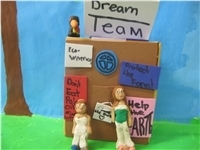 Dream Team Rainforest Fable props (Mali Bickley ())