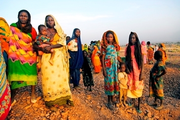 A scene from Ted Braun's <i>Darfur Now</i><br>Photo credit: Lynsey Addario<br>Courtesy of Warner Independent Pictures