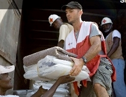 The Red Cross Brings Supplies and Support