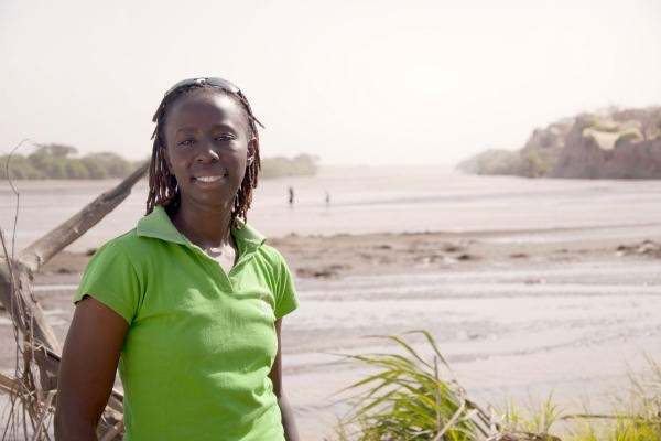 When Ikal Angelei learned that a hydroelectric dam under way in Ethiopia would drop the level of Lake Turkana by 33 feet, destroying fish stocks and increasing conflict over scare resources, she founded the Friends of Lake Turkana, which is demanding a full environmental review. <P>Courtesy of The Goldman Environmental Prize