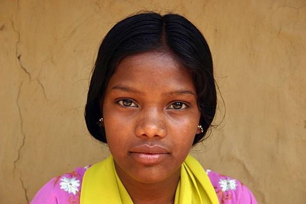 Rekha Kalindi, a 12-year-old girl living in Bararola, India, refused to get married when her parents tried to arrange one and insisted on staying in school.  <P>Ben Arnoldy
