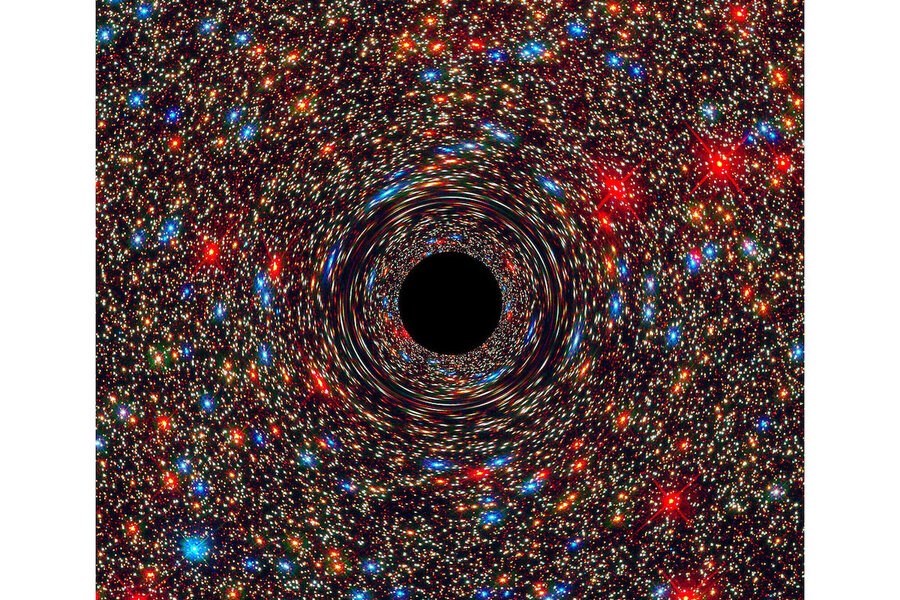 Picture of Hey now, you’re a dead star. Meet Gaia, the Milky Way’s second-largest black hole.