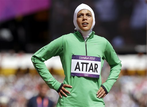Sarah Attar hopes to be an inspiration to others