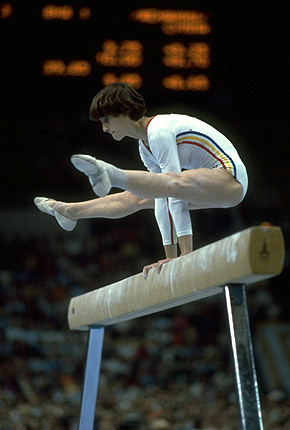 I chose Nadia Comaneci as my hero because she made a big change in the way