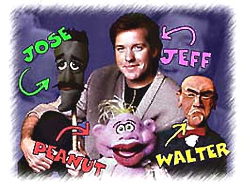 jeff dunham walter photos. Peanut, Walter, Jeff, and Jose
