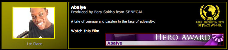 2010 MY HERO Short Film Festival 1st Place Winner: Abalye