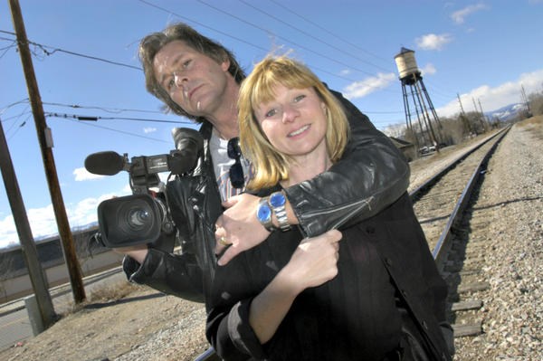 Picture of Ivan Suvanjieff and his wife, economist Dawn Engle, founded PeaceJam