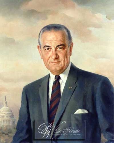 Lyndon Baines Johnson (http://www.whitehousehistory.org/)