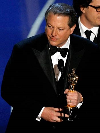 Al Gore won a Nobel Peace Prize