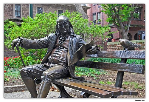 Ben Franklin in Philadelphia, Pennsylvannia