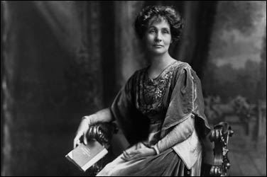 <a href=http://www.bbc.co.uk/history/historic_figures/pankhurst_emmeline.shtml>Portrait of Emmeline Pankhurst </a>