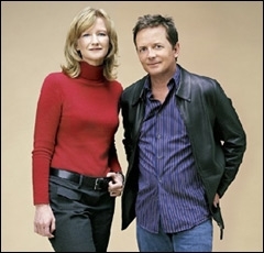 Michael J. Fox & Debi Brooks (Courtesy of the Michael J. Fox Foundation, photo by Mark Seliger)