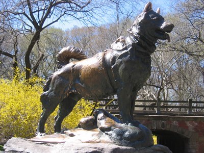 Balto's statue