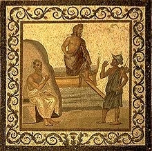 An image of Hippocrates at the Asclepieion of Kos. (Wikipedia Commons)