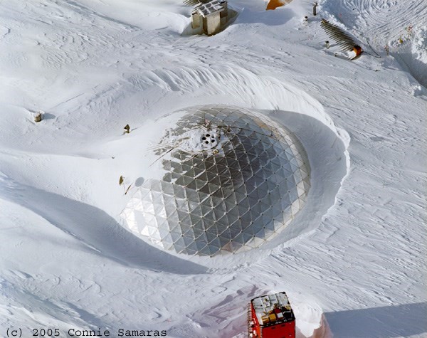 Sunken 1970's dome